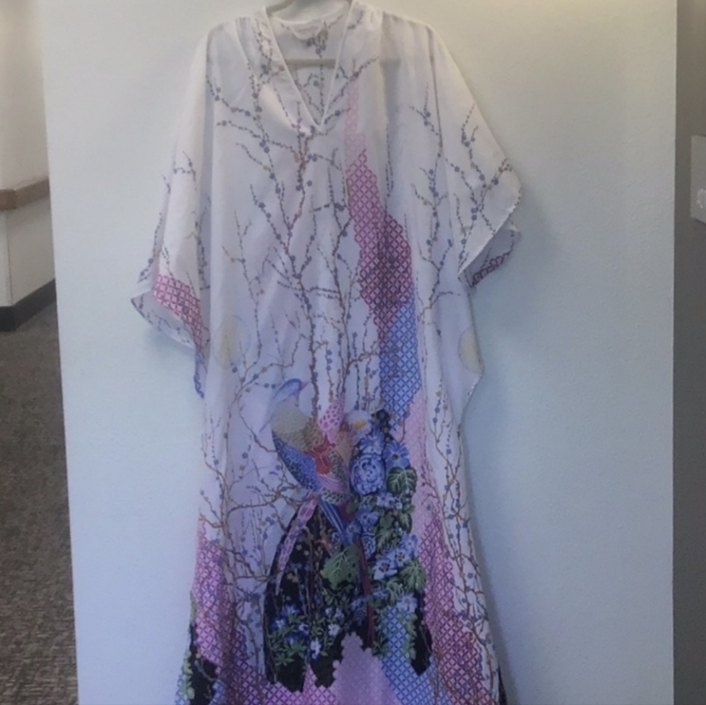 Nwot Vintage Christian Dior Lounge Wear Dress